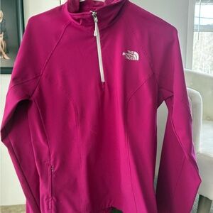 The North Face Fuchsia Half-Zip Top